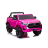 LEAN CARS Toyota Hilux DK-HL860 2 személyes Pink 12V 4 motoros Elektromos kisautó 11948