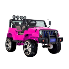 LEAN CARS Utazzon az S2388 Jeep Pink 4x45 W-os autóval elektromos járgány