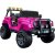 LEAN CARS Warrior Jeep WXE-1688 4x4 Elektromos Kisautó 19533 - 24 V, Rózsaszín (19533)