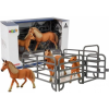 Lean Sport Állatfigurák Készlete Lovak Homestead Pony Farm (7117)