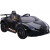 Lean Sport Lamborghini Huracan 6573 12 V 4 Motoros Elektromos Kisautó - 2.4 GHz, Szülői Távirányítóval, Nyitható Ajtóval, EVA Kerekekkel, Fekete (6573)
