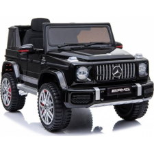 Lean Sport Mercedes G63AMG 3872 12 V Elektromos Kisautó - Lakkozott Fekete (3872) elektromos járgány