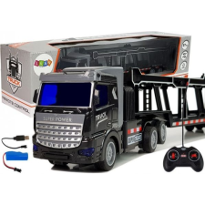 Lean Sport Nagy Távirányítású Szállító Fekete 36 cm Fényhatások (9078) autópálya és játékautó