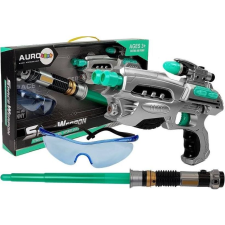 Lean Sport Space Lightsaber Készlet - Fegyverrel, Biztonsági Szemüveggel (7846-uniw) katonásdi