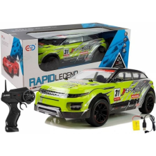 Lean Sport Távirányítású Rally Autó 1_10 Zöld R/C (5113) autópálya és játékautó