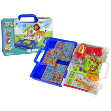 Lean Toys 3D kirakós készlet DIY csavarhúzó táska puzzle, kirakós