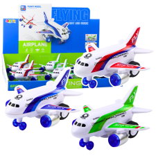 Lean Toys Akkumulátorral üzemeltetett utasszállító repülőgép Fények Hangok Hajtás Mix helikopter és repülő