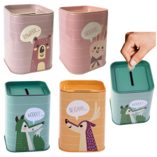 Lean Toys Animal Metal malacpersely Tanulj megtakarítani 11x8cm oktatójáték