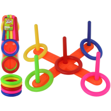 Lean Toys Arcade játék Dobj színes karikákat a célpontra oktatójáték