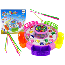 Lean Toys Arcade játék Fishing Pink oktatójáték