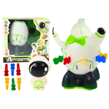 Lean Toys Arcade játék Űrrakétából kiugró űrhajós oktatójáték