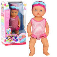 Lean Toys Baby Doll Floating Bath Moves Limbs Pink Outfit baba