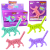 Lean Toys Cat Puzzle Fidget 3D Puzzle Rugalmas Hajlítható Mix