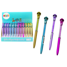 Lean Toys Cobra golyóstoll gyémánt kék utántöltő 0,7 mm keverék toll