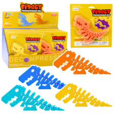 Lean Toys Dinosaur Puzzle Fidget 3D Puzzle Rugalmas Hajlítható Mix puzzle, kirakós