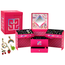 Lean Toys ?DIY Ékszerkészítő Szett Gyöngyök Medálok Doboz 1267 db. kreatív és készségfejlesztő