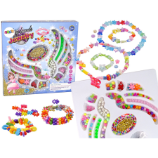 Lean Toys Ékszerkészítő készlet Gyöngyök Medálok kreatív és készségfejlesztő