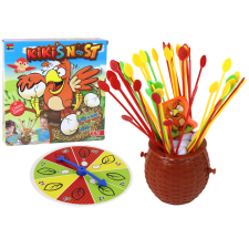 Lean Toys Építs csirkefészket botokkal! Családi arcade játék társasjáték