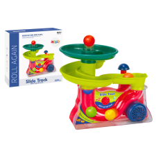 Lean Toys Fountain Slide for Balls Balls Színesen hangzik készségfejlesztő