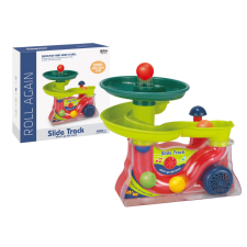 Lean Toys Fountain Slide for Balls Balls Színesen hangzik készségfejlesztő