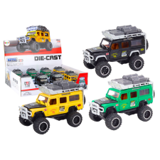 Lean Toys Guard Off-Road Car 1:32 Fém meghajtó lámpák hangok autópálya és játékautó