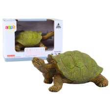 Lean Toys Gyűjthető teknős figura, földi hüllő, zöld, A játékfigura