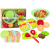 Lean Toys Gyümölcsvágó készlet saláta evőeszköz tálca élelmiszerek 25 db.