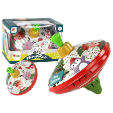 Lean Toys Hagyományos fém fonó Mikulás téma készségfejlesztő