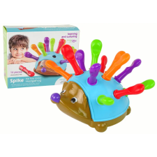 Lean Toys Hedgehog Puzzle kék színes tüskék elektronikus játék
