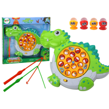 Lean Toys Horgász Arcade játék Green Dinosaur Board oktatójáték