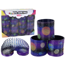 Lean Toys Ikonikus tavaszi lila bolygó motívumú relaxációs 6 cm oktatójáték