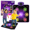Lean Toys Interactive Dance Mat for Kids Bluetooth 5 Modes 3 Languages