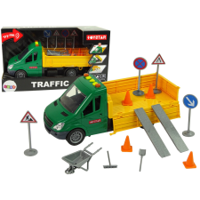 Lean Toys Jármű közúti autó billenő meghajtó súrlódású meghajtó közúti tartozék hang autópálya és játékautó