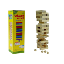 Lean Toys Jenga játék Fa torony Ne rombold le! oktatójáték