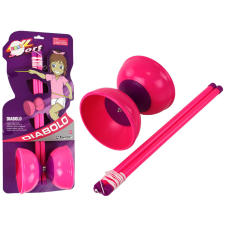 Lean Toys Jojo Juggling Diabolo Arcade játék Rózsaszín 13,5x11,5 cm oktatójáték