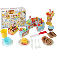 Lean Toys Készlet édességek DIY tépőzáras süti torta 14991 konyhakészlet