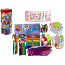 Lean Toys Kreatív művészi készlet barkácsüvegben kreatív és készségfejlesztő