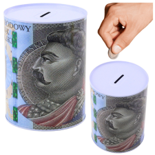 Lean Toys Malacpersely Fémdoboz 500 złoty bankjegy 16x12cm oktatójáték