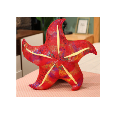Lean Toys Mascot plüss Starfish piros párna 45 cm plüssfigura