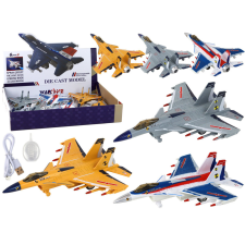 Lean Toys Motoros vadászrepülőgép Mix páros speciális effektusok helikopter és repülő