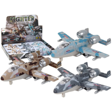 Lean Toys Motoros vadászrepülőgép Moro katonai repülőgép helikopter és repülő