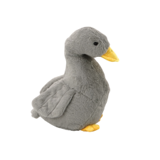 Lean Toys Plüss Liba Mascot Grey Cuddly plüss kacsa 40 cm plüssfigura