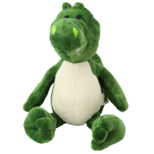 Lean Toys Plüss Mascot ennivaló Krokodil zöld 25cm plüssfigura