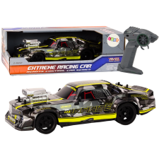 Lean Toys RC távirányítós autó 1:16 gumikerekes drift fekete távirányítós modell