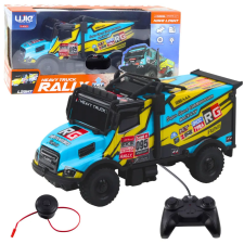 Lean Toys RC Truck távirányítós autó megvilágított türkiz karosszéria távirányítós modell