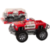 Lean Toys Rendőrautó Pickup Piros terepjáró rendőrautó