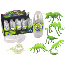 Lean Toys Sötétben világító 3D csontváz Mamut dinoszauruszok tojásban játékfigura