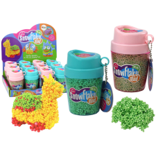 Lean Toys Squishy hungarocell golyók zöld pohárban kreatív és készségfejlesztő