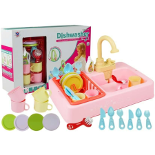 Lean Toys Színes mosogató vízzel + kiegészítőkkel 4037 konyhakészlet