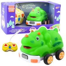 Lean Toys Távirányítós RC autó kisgyermekeknek Dinosaur Green távirányítós modell